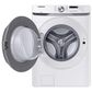 Samsung 4.5 Cu. Ft. Front Load Washer and 7.5 Cu. Ft. Electric Dryer with Sensor Dry Laundry Pair in White, , large