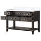 Lexora Home Norwalk 48" Single Bathroom Vanity in Brown Oak with White Carrara Marble Top and Rectangle Sink, , large