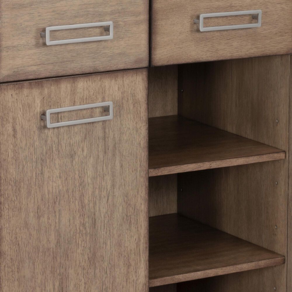 Homestyles Big Sur Buffet with Hutch in Brown, , large