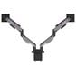 MSI Dual Monitor Mounting Arms in Matte Black and Painted Gray, , large