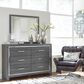 Ashley Lodanna Bedroom Mirror in Gray, , large