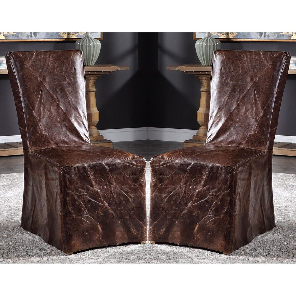 Uttermost Oaklyn Armless Chair (Set of 2), , large