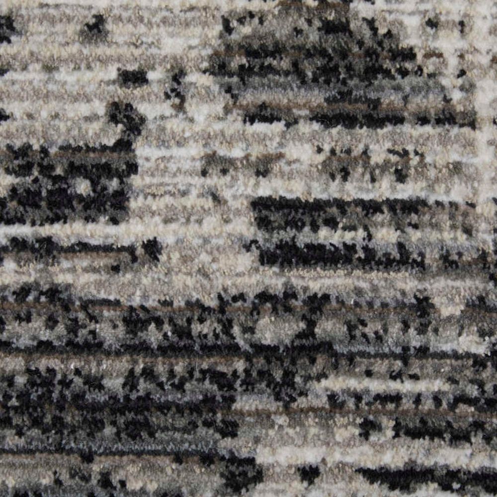 Feizy Rugs Sonora Gray and Ivory 6&#39;7&quot; x 9&#39;6&quot; Area Rug, , large