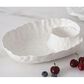 Pampa Bay Willow Oval Chip and Dip in White, , large