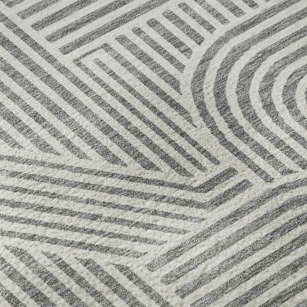 Dalyn Rug Company The Reserve TR14 Gray 8&#39; Round Indoor/Outdoor Area Rug, , large