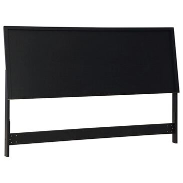 Ashley Danziar Queen Panel Headboard in Matte Black, , large