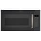 GE Appliances 2-Piece Kitchen Packages with 30" Slide-In Electric Range and 1.9 Cu. Ft. Over-the-Range Microwave Oven in Fingerprint Resistant Black Slate, , large