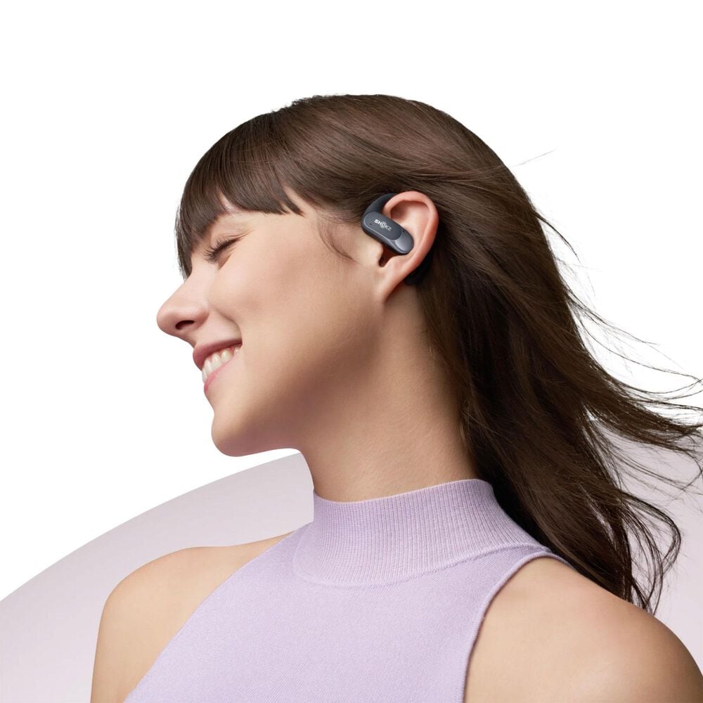 Shokz OpenFit Air Open-Ear True Wireless Earbuds in Black, , large