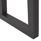 Steve Silver Jennings Sofa Table in Distressed Cherry and Ebony, , large