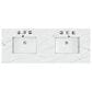 James Martin Vanities Brittany 60" Double Bathroom Vanity in Black Onyx with 3 cm Ethereal Noctis Quartz Top, , large