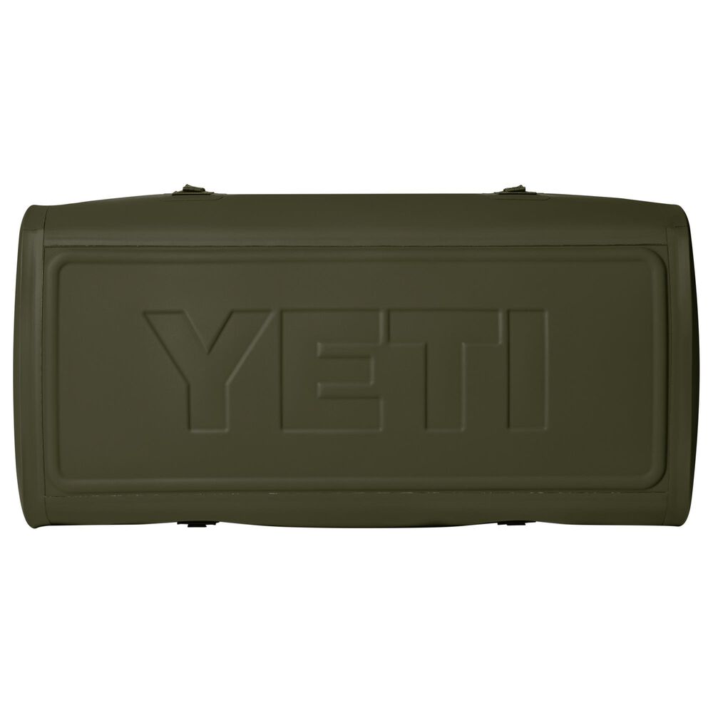 YETI Panga 100L Waterproof Duffel in Olive and King Crab Orange, , large