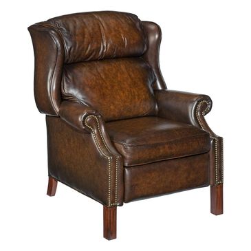Hooker Furniture Manual High Leg Recliner Chair in Sedona Vortex , , large