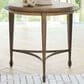 Lexington Home Brands Montecito Catalonia Round Side Table in Chaparral and Bronze, , large