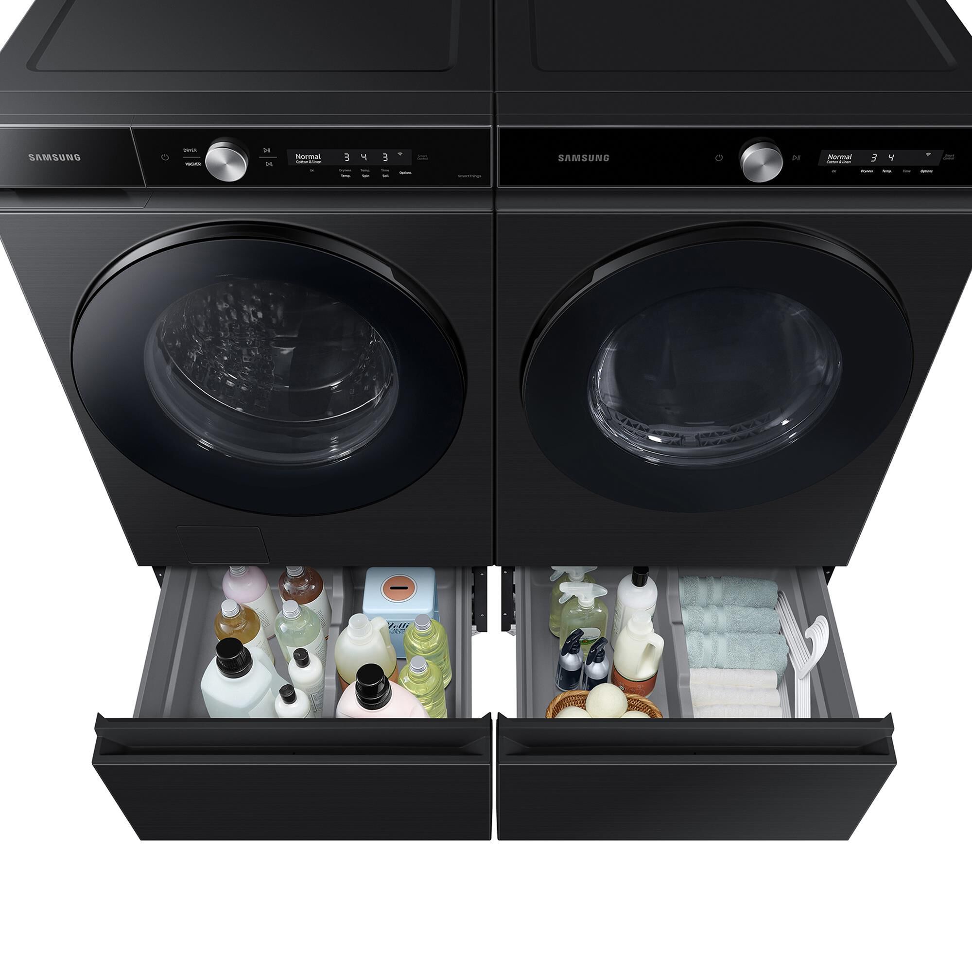 Drawers for samsung top washer and dryer