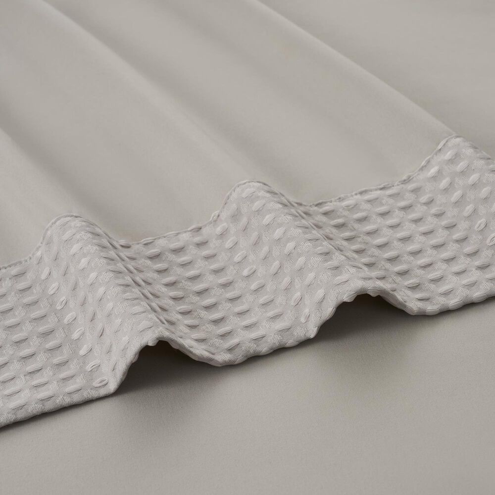 Trade Linker 4-Piece Full Waffle Hem Sheet Set in Taupe, , large