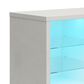 DHP Lumina 65" TV Stand with Electric Fireplace in Plaster, , large