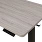 OSP Home Primo 60" Electric Sit Stand Desk in Black and Light Gray, , large