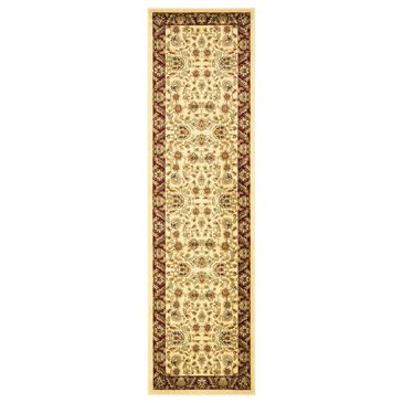 Safavieh Lyndhurst LNH215 2"3" x 12" Ivory and Red Runner, , large