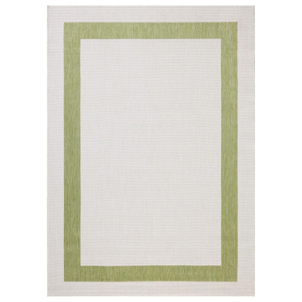 Loloi Easton Green and Ivory 2"3" x 3"9" Indoor/Outdoor Area Rug, , large