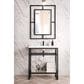 James Martin Vanities Boston 30" Rectangular Mirror in Matte Black, , large