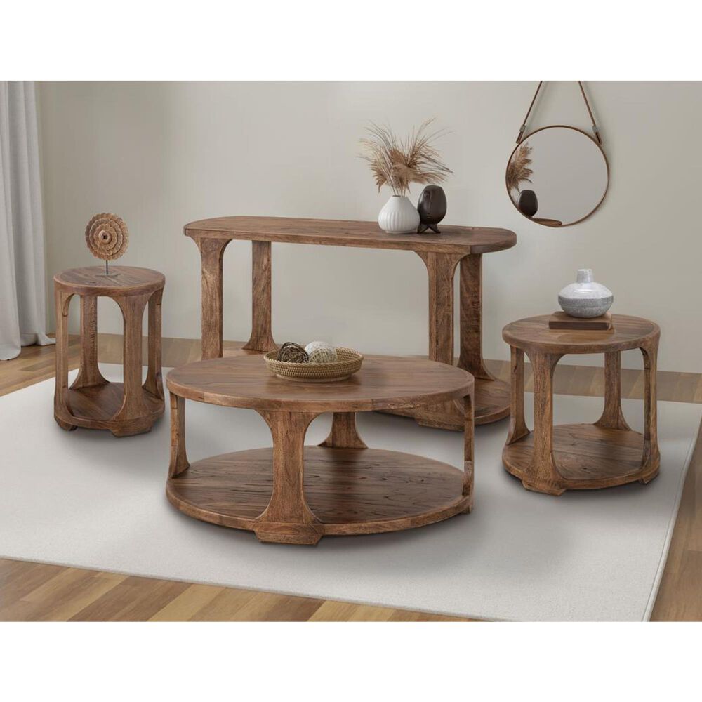 Fallridge Balam Sofa Table in Brown, , large