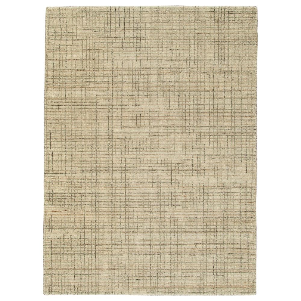 Ashley Janston 5" x 7" Ivory, Gray and Tan Area Rug, , large