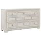 Chapel Hill Camila 8 Drawer Dresser without Mirror in Camila White, , large