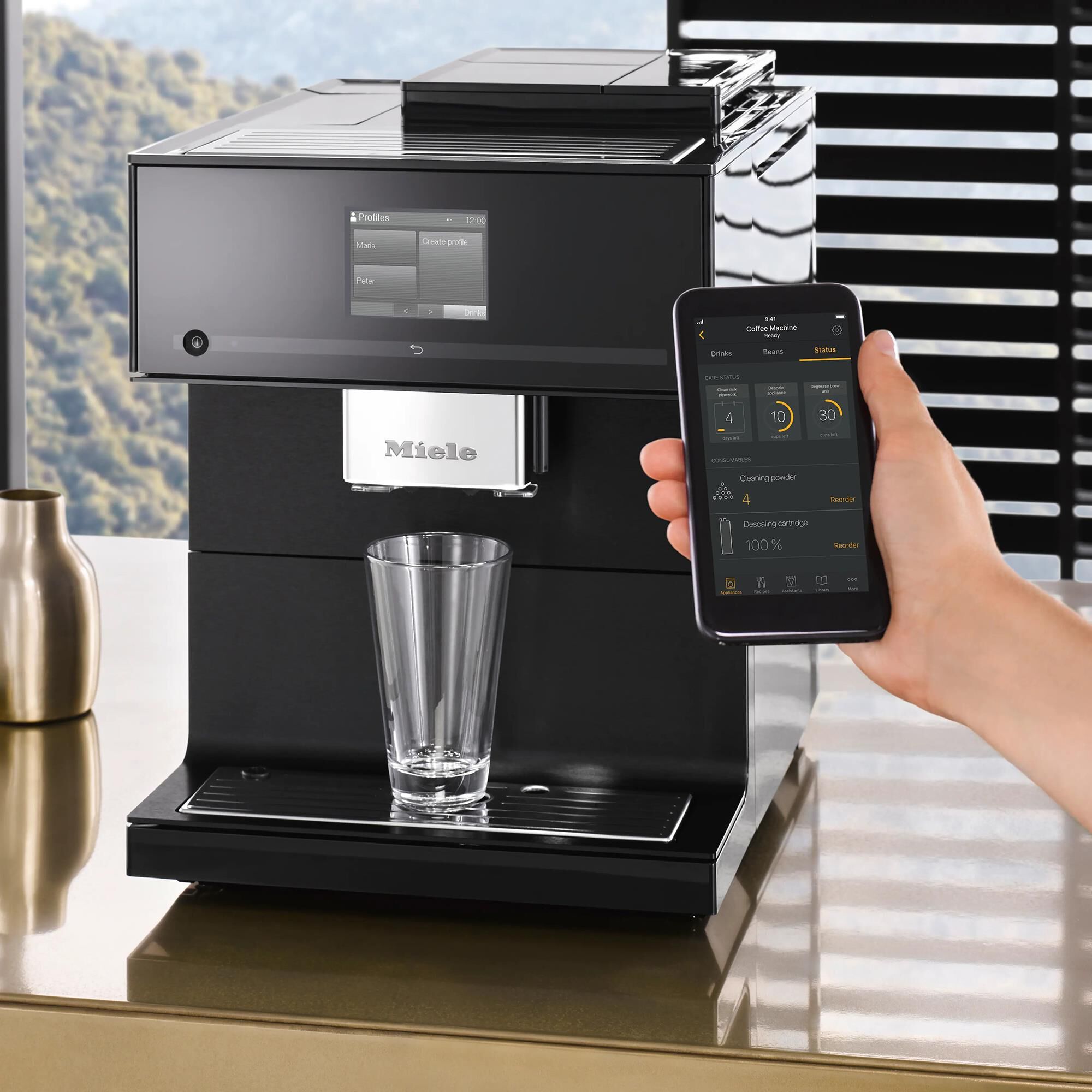 Miele store coffee maker