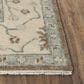 RIZZY Belmont 6" x 9" Brown, Ivory and Light Blue Area Rug, , large