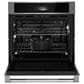 JennAir Rise 30" Smart Single Wall Oven with Three Racks and MultiMode in Stainless Steel, , large