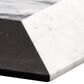 Soho Studio Pari Grigio Nero Carrara and Bardiglio 8" x 9.21" Marble Mosaic Sheet, , large