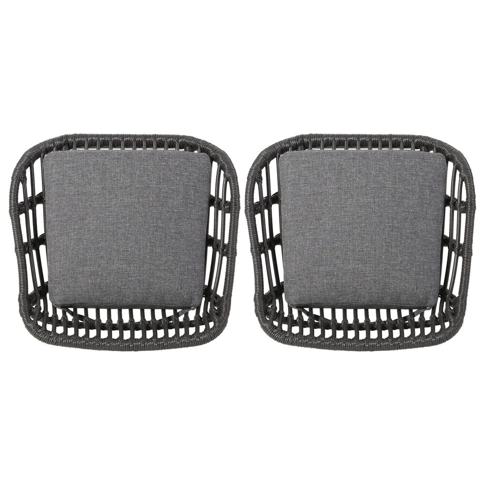 Hearth and Haven Dale Bar Stool in Grey &#40;Set of 2&#41;, , large