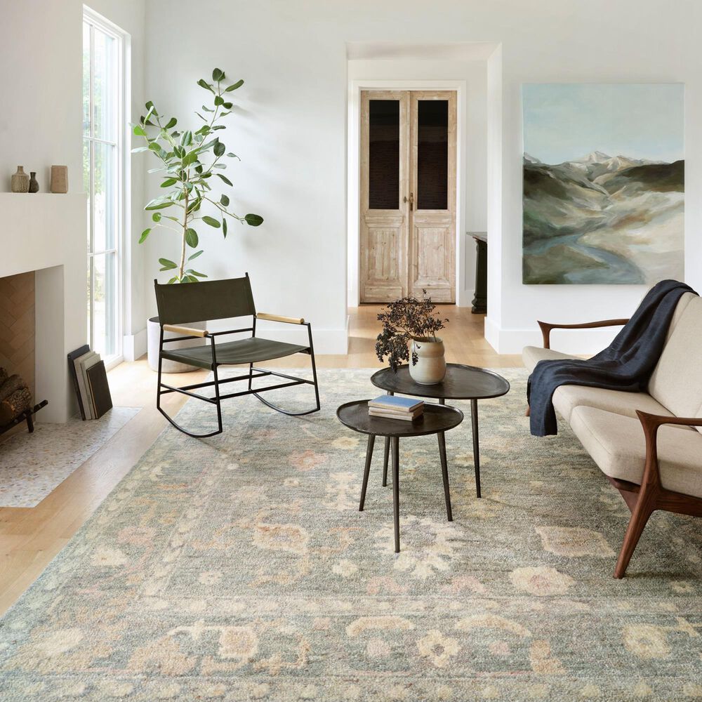 Loloi Clement 8&#39;6&quot; x 11&#39;6&quot; Slate and Natural Area Rug, , large