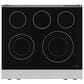 Thork Kitchen Gordon Ramsay 4.55 Cu. Ft. 30" Professional Electric Range with Navy Blue Handle Kit in Stainless Steel, , large