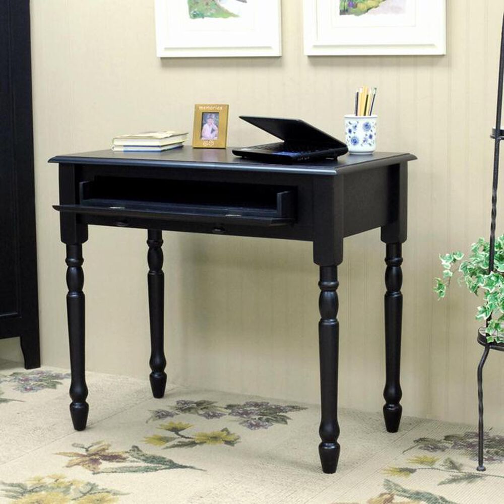 Carolina Cottage Bella Desk in Antique Black, , large