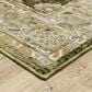 Oriental Weavers Andorra 7"10" x 10"10" Green and Gold Area Rug, , large