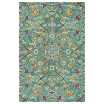 Kaleen Rugs Chancellor 2"6" x 8" Teal Runner, , large