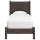 Ashley Pamytta 4-Piece Twin Panel Platform Bedroom Set in Rich Brown, , large