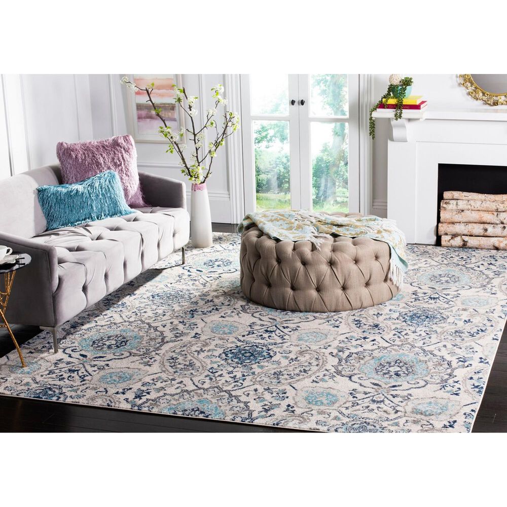 Safavieh Madison MAD600C 10&#39; x 14&#39; Cream and Light Grey Area Rug, , large