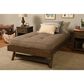 Kodiak Boho Twin Daybed with Pop Up Trundle and Mattress in Rustic Walnut, , large