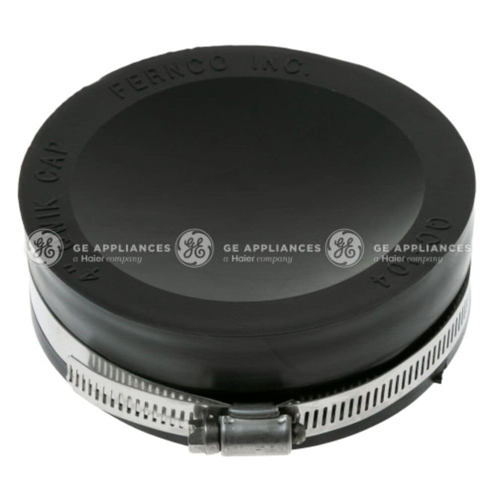G.E. Major Appliances 4" Duct Vent Cap Rubber w/hose clamp, , large