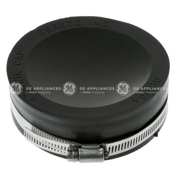 G.E. Major Appliances 4" Duct Vent Cap Rubber w/hose clamp, , large