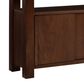 Ashley Tobinville Accent Cabinet in Taupe, White, Gray and Dark Brown, , large
