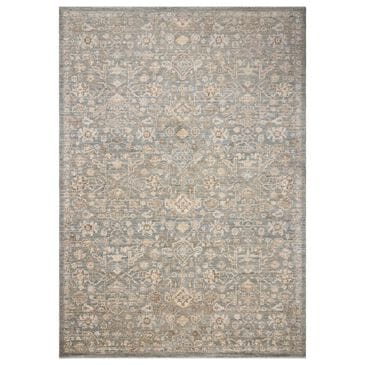 Chris Loves Julia x Loloi Palma Blue and Natural 2"7" x 12" Runner, , large