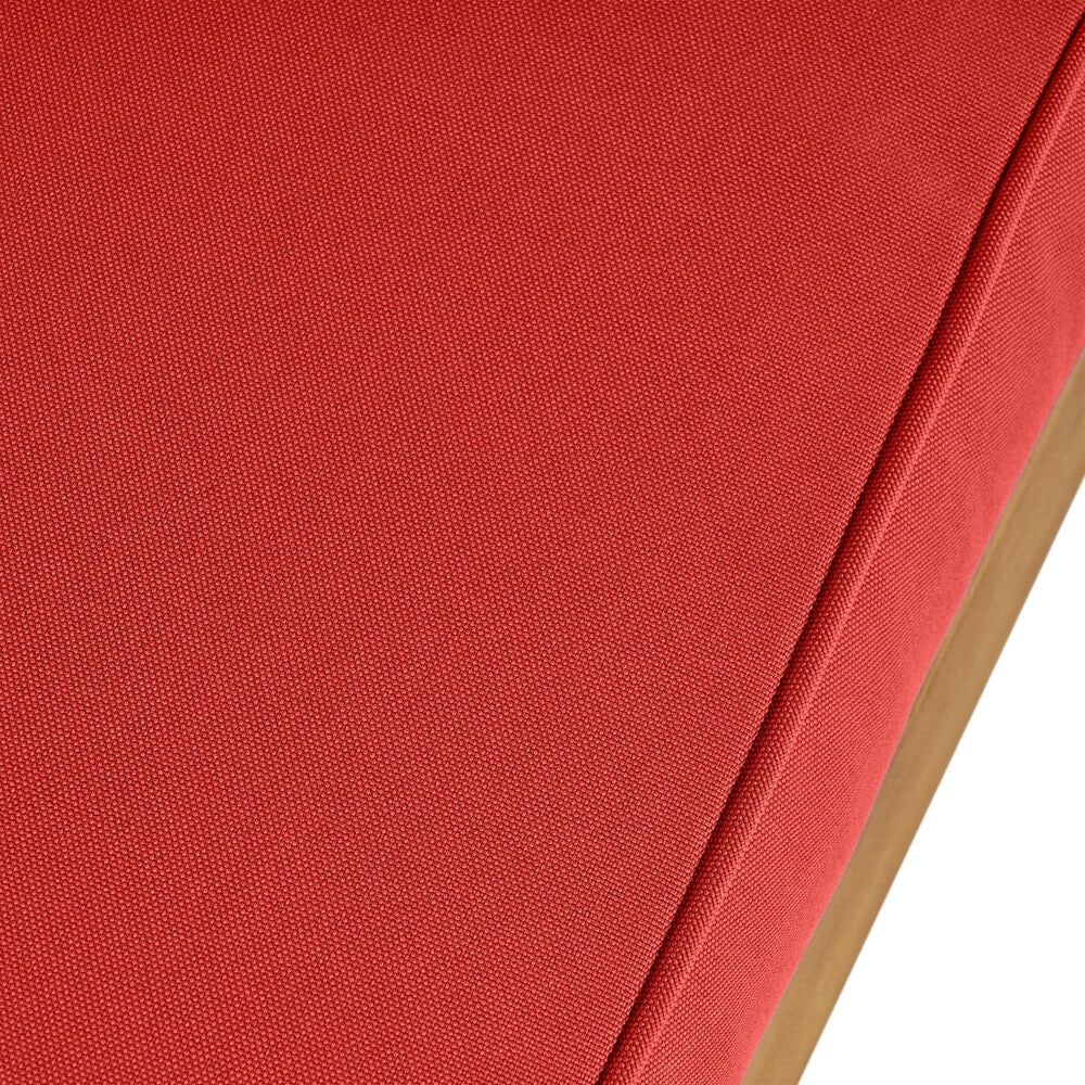 Hearth and Haven Brava Outdoor Club Chair with Cross-Back Design in Red, , large