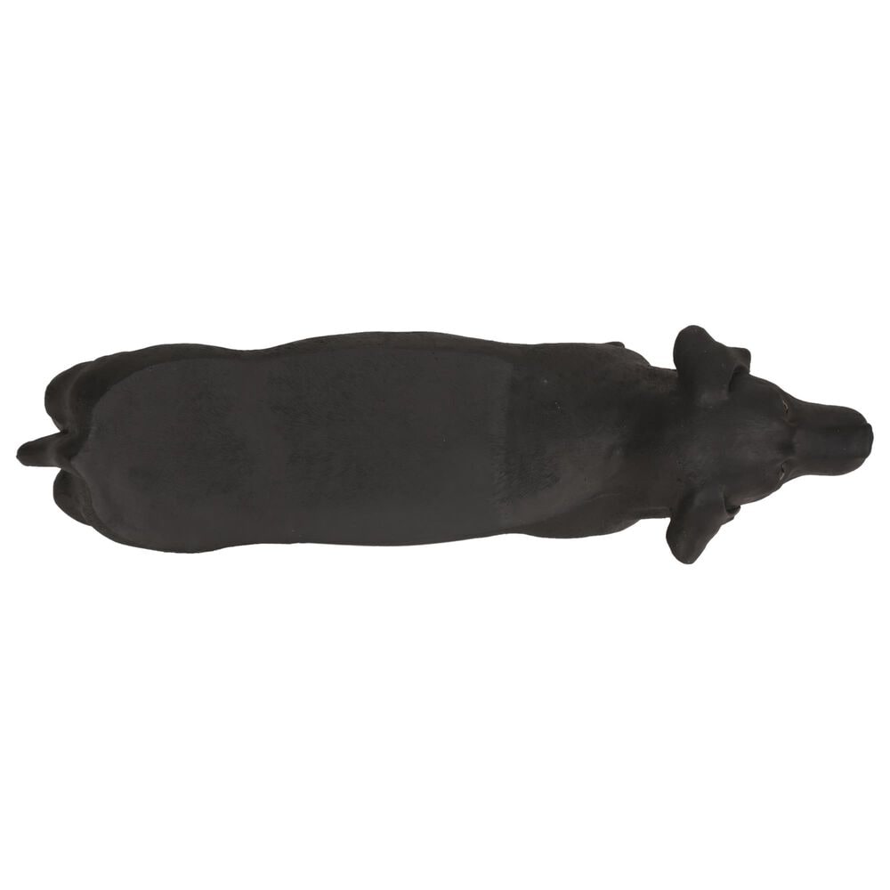Hearth and Haven Outdoor MGO Dog Bench in Matte Black, , large