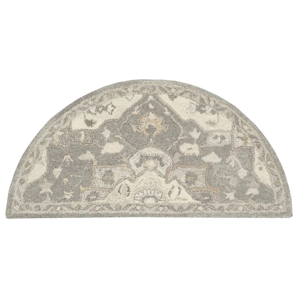 Surya Caesar 2" x 4" Hearth Charcoal, Taupe, Tan, Black, Light Beige and Brown Area Rug, , large