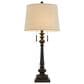 Cal Lighting Torrington Table Lamp in Rustic Iron, , large