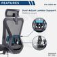 Rta Products Llc Truly Ergonomic Mesh Office Chair with Headrest and Lumbar Support in Black, , large