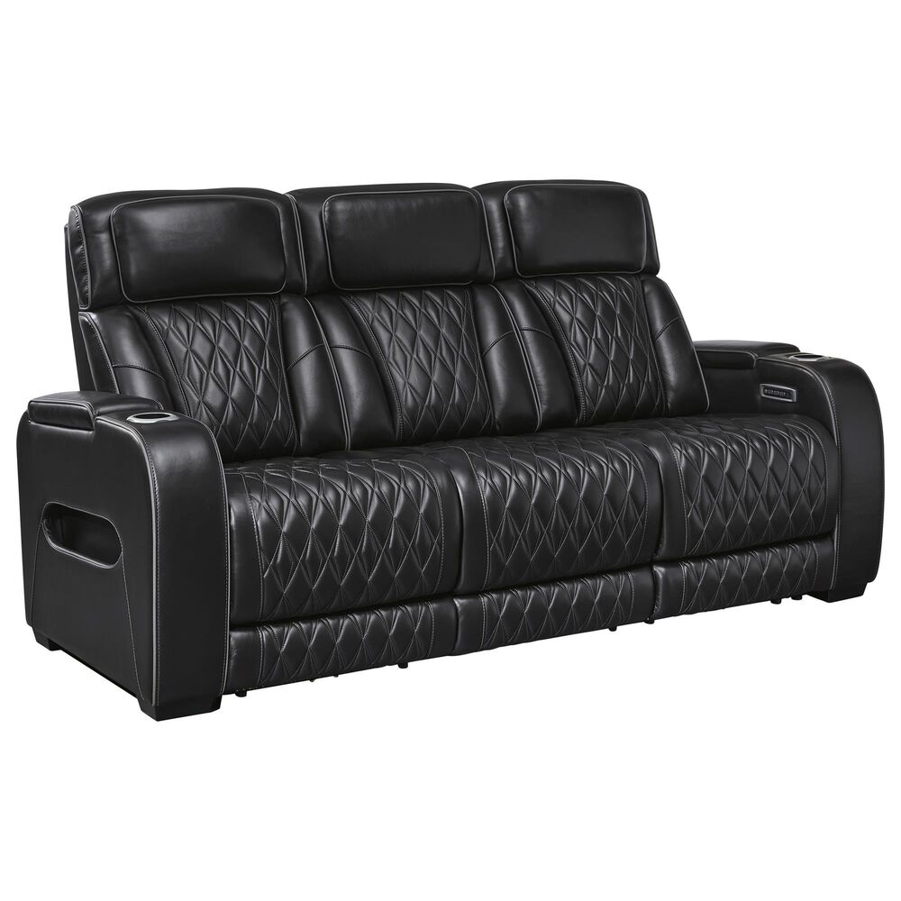 Ashley Boyington 2-Piece Power Reclining Living Room Set in Black, , large